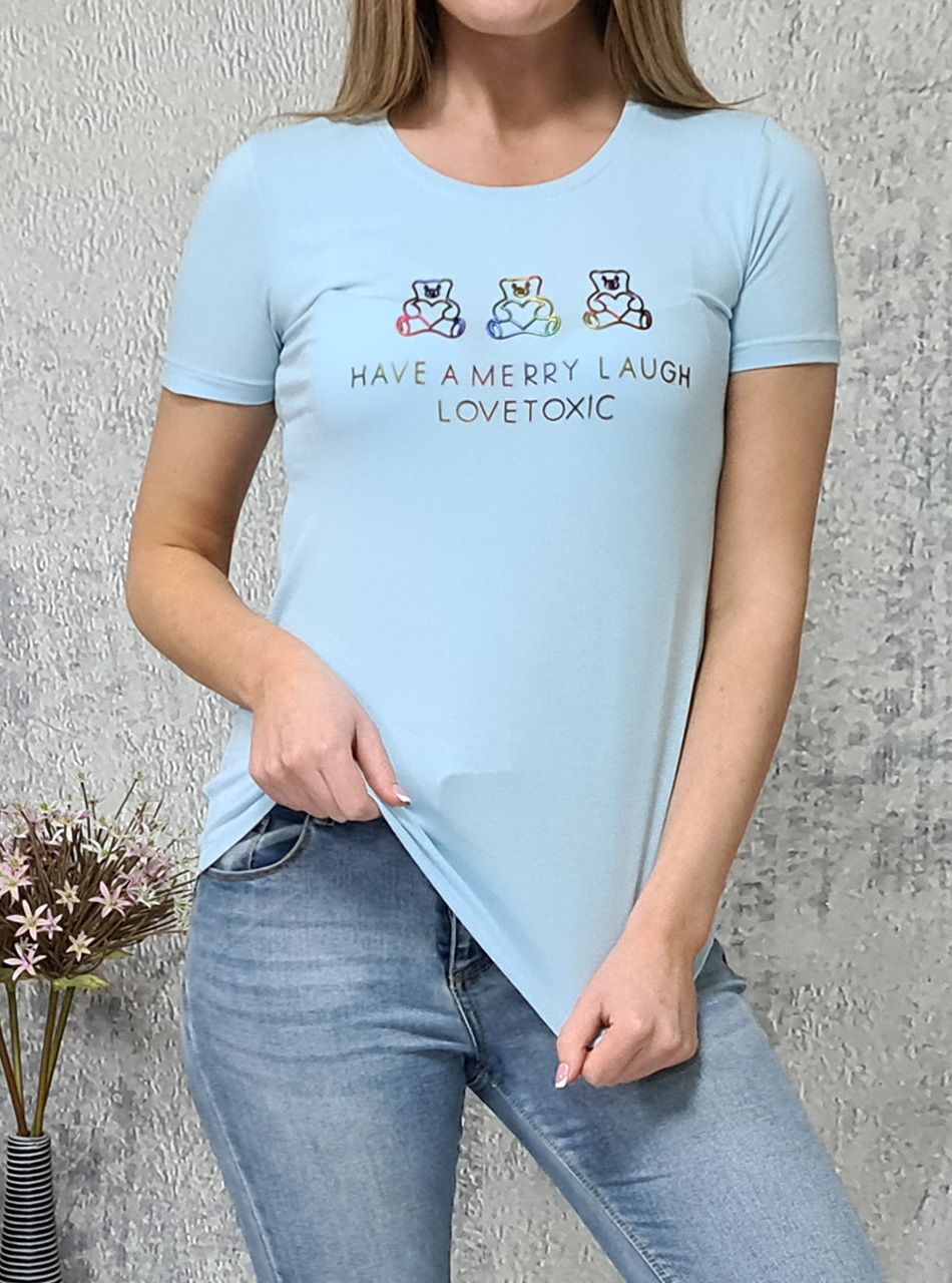 Macis póló (világoskék) Macis póló (világoskék)