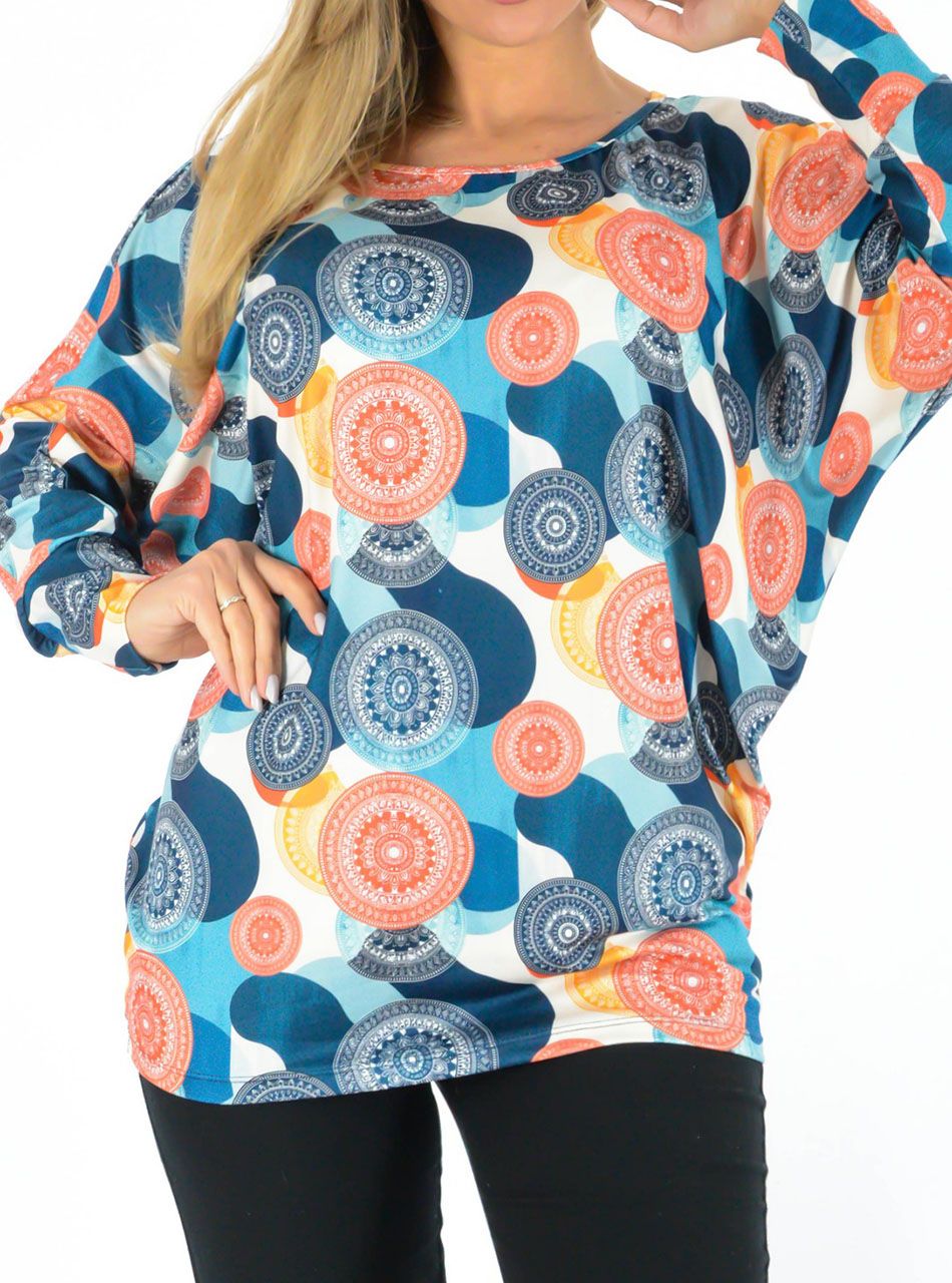 Mintás denevér felső III. 