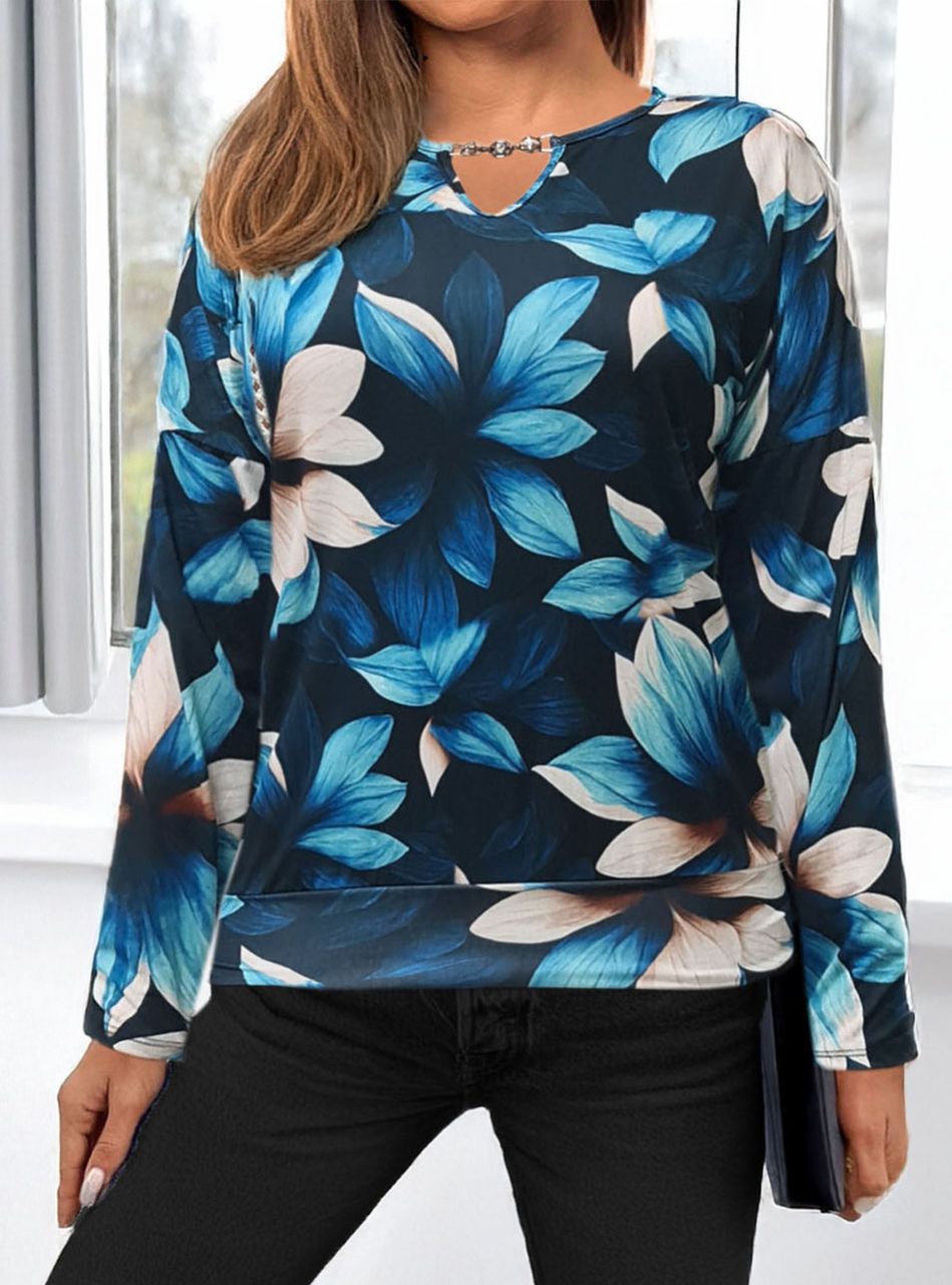 Passzés aljú, mintás felső VIII.