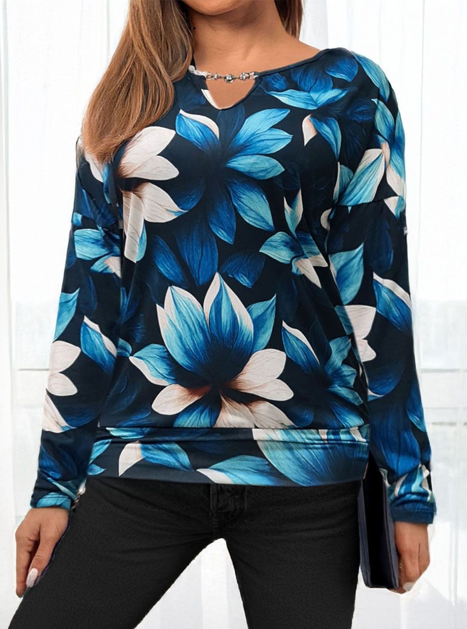 Passzés aljú, mintás felső XII.