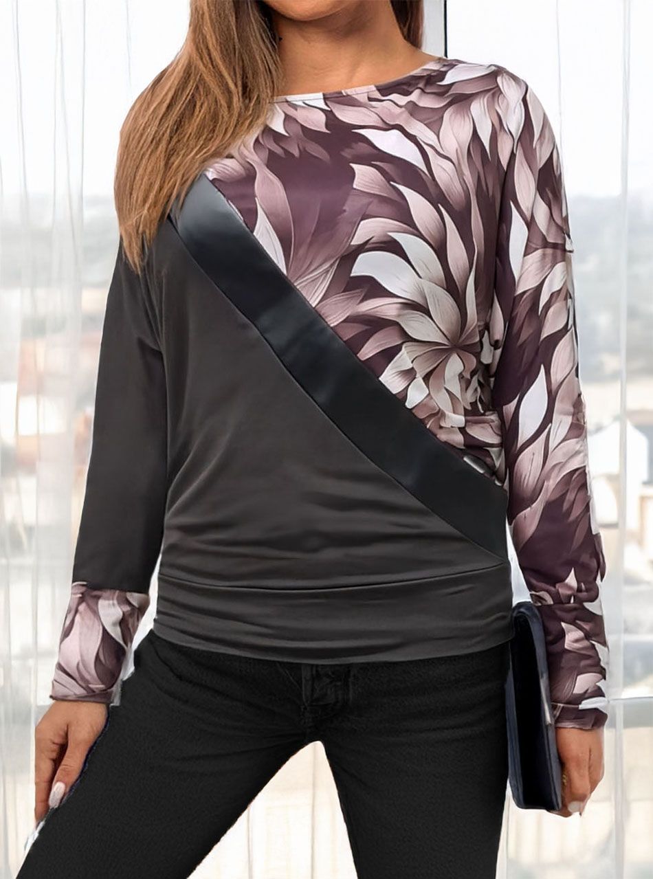 Átlós-mintás passzés aljú felső I.