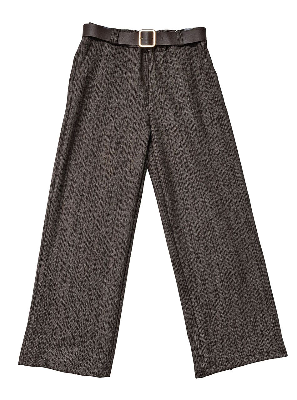 Gumis derekú, zsebes nadrág övvel (barna)