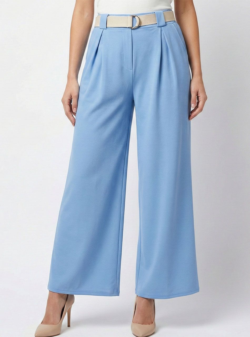 Mindy, zsebes nadrág övvel (világoskék)