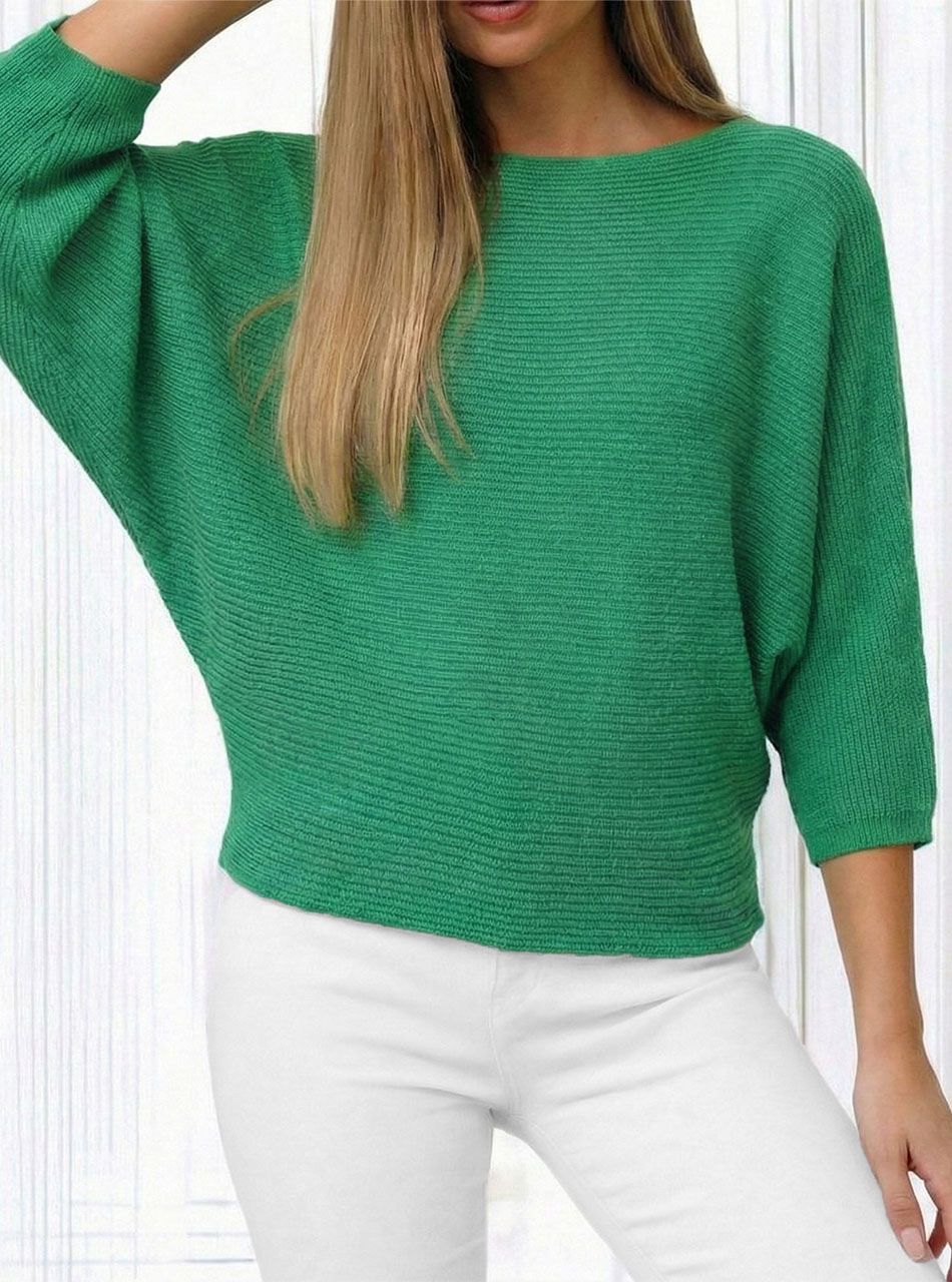 Wendy, vékony kötésű felső (zöld)