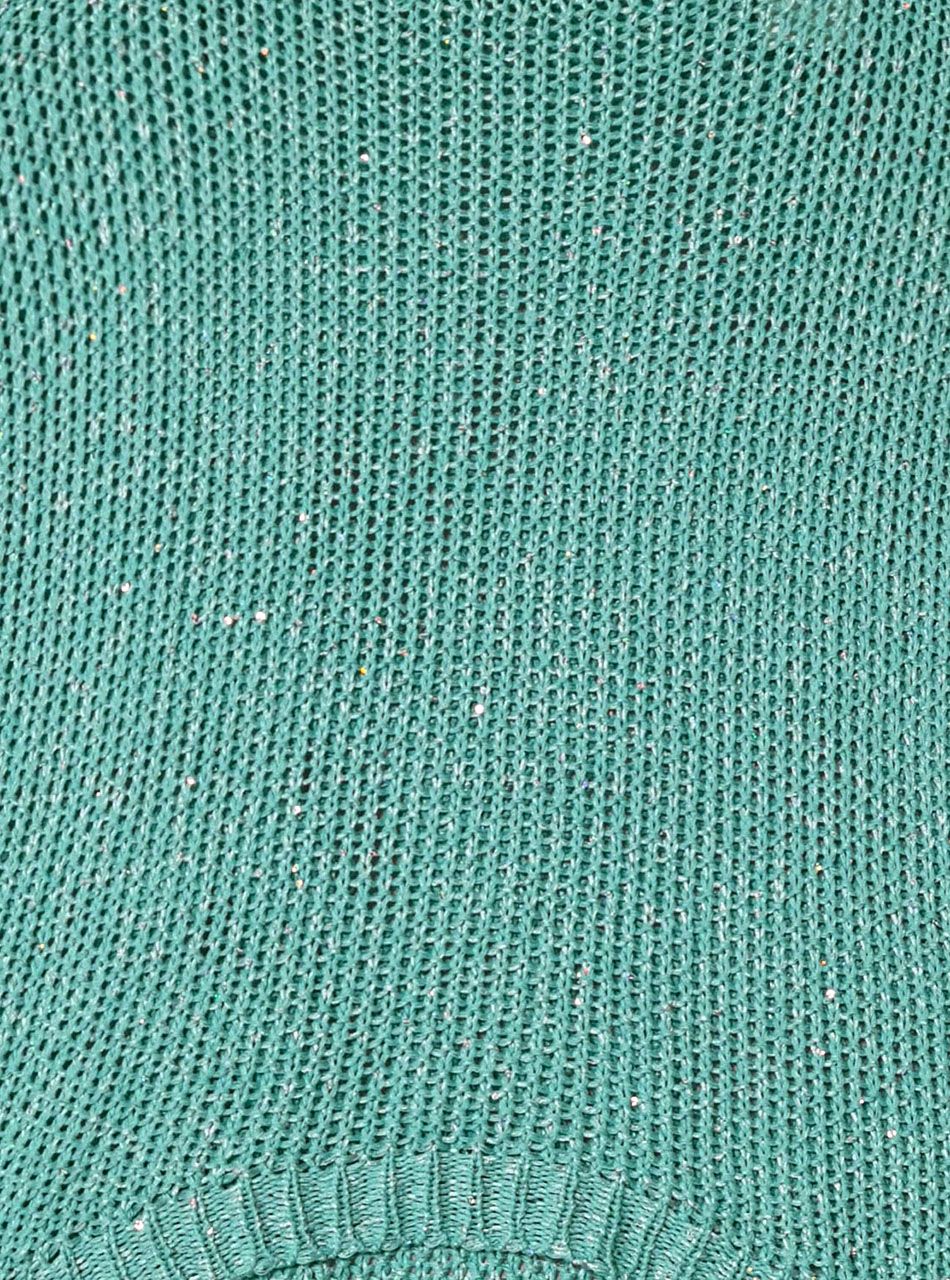 Flitteres, vékony kötött felső (menta)