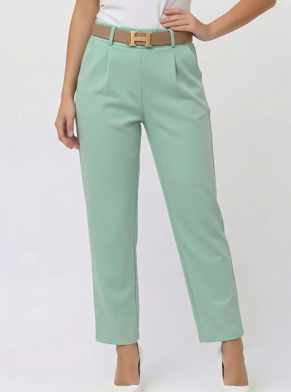 Hailey, zsebes nadrág övvel (világoszöld) 