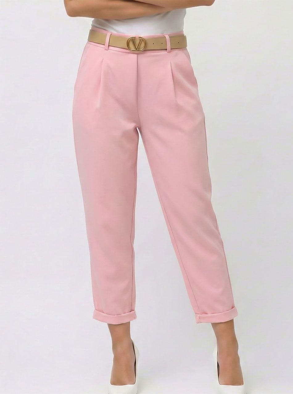 Violet, zsebes nadrág övvel (rózsaszín)