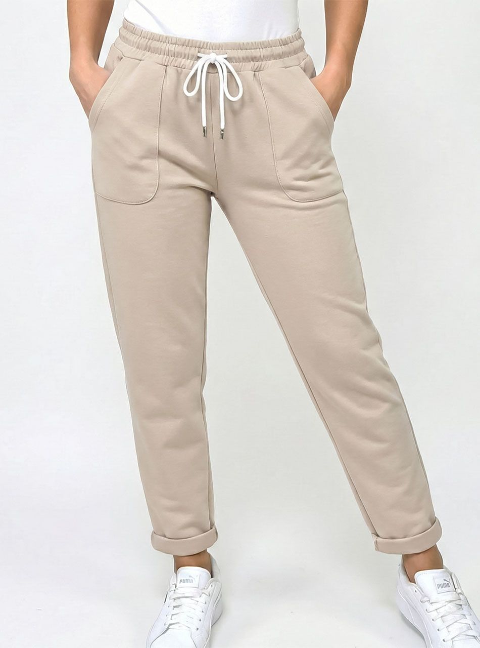 Strasszos-macis együttes (bézs)