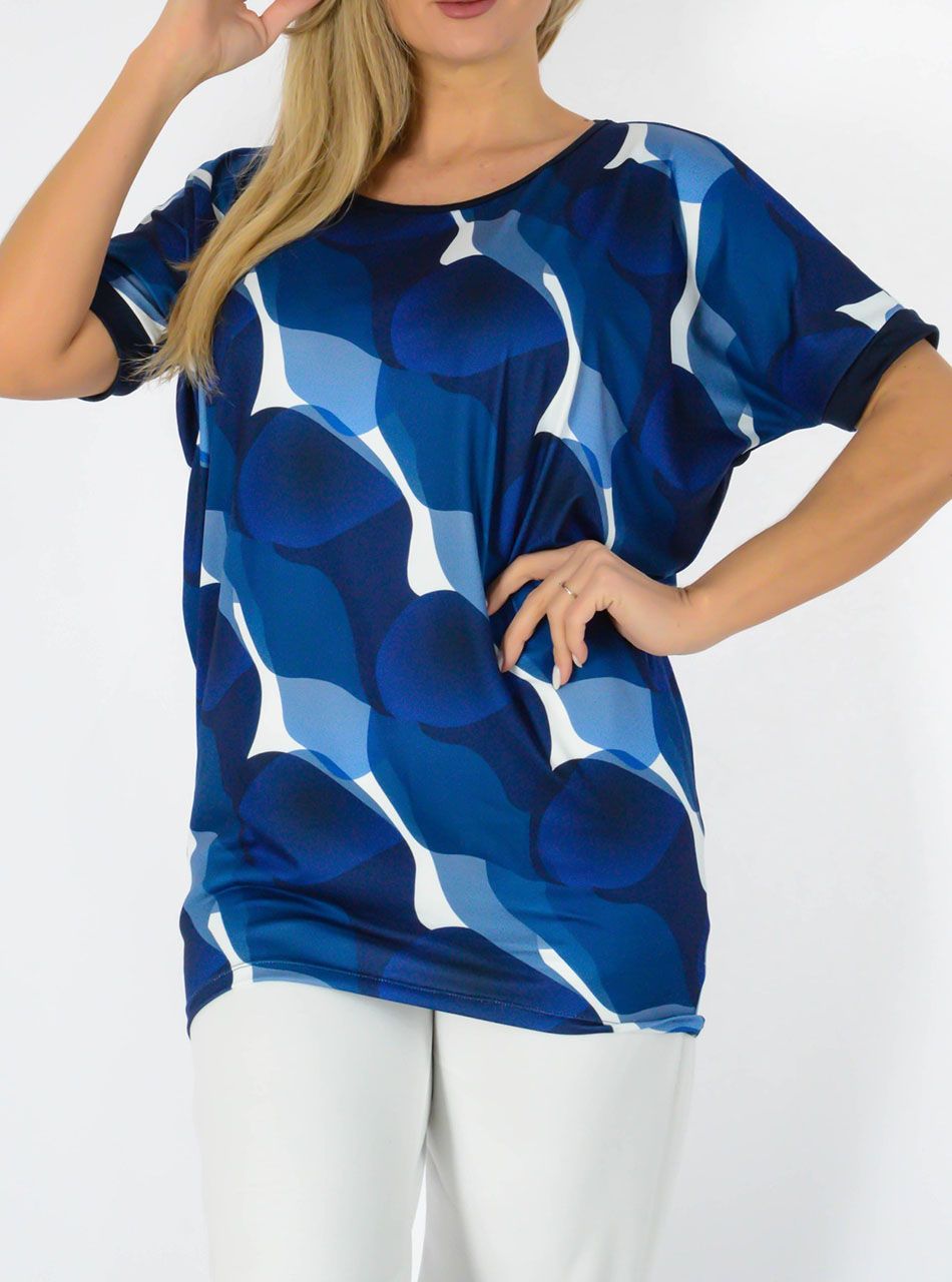 YesStory, ívelt aljú mintás tunika II.