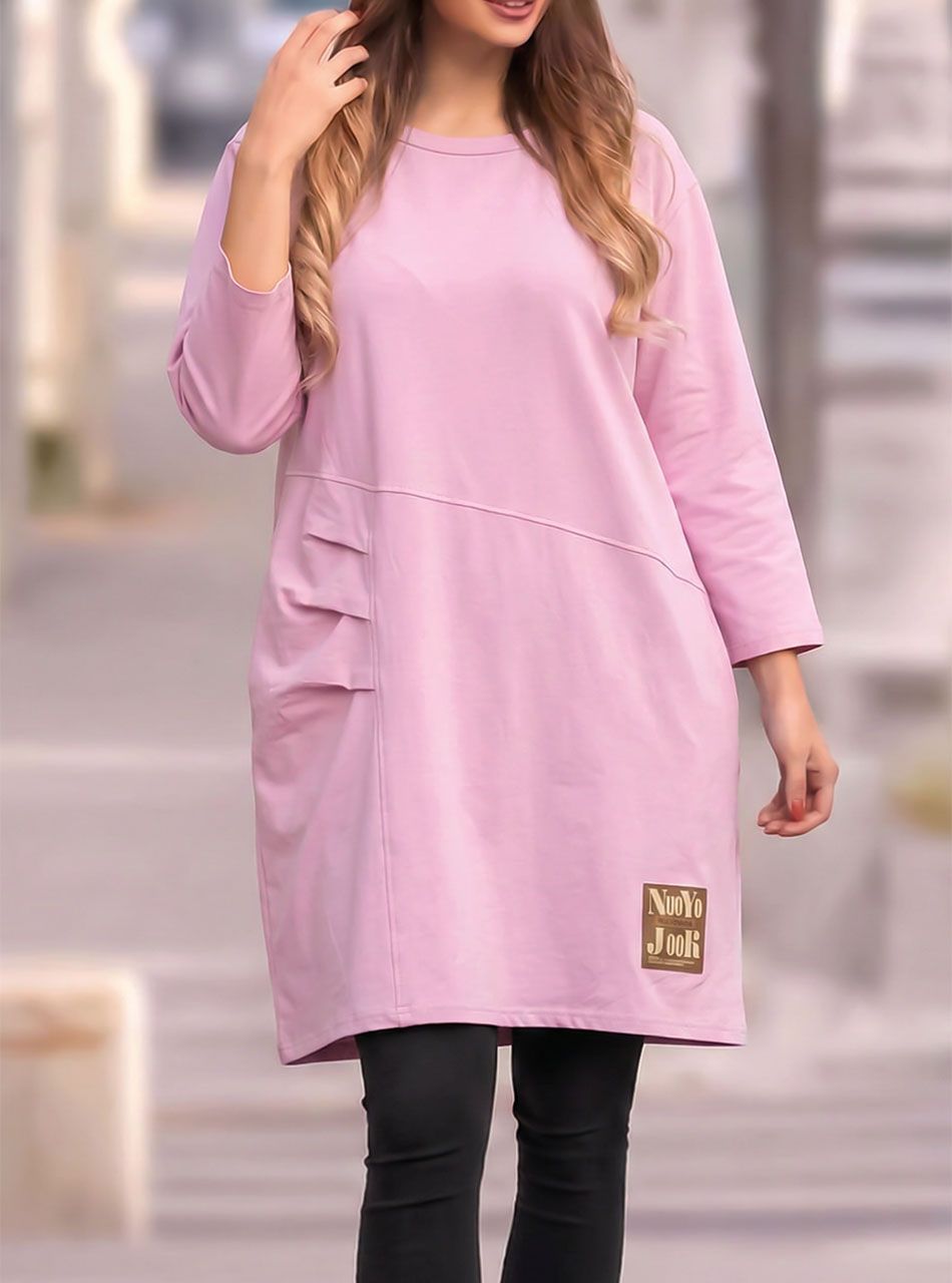 Karen, elején tűzött ruha (rózsaszín)