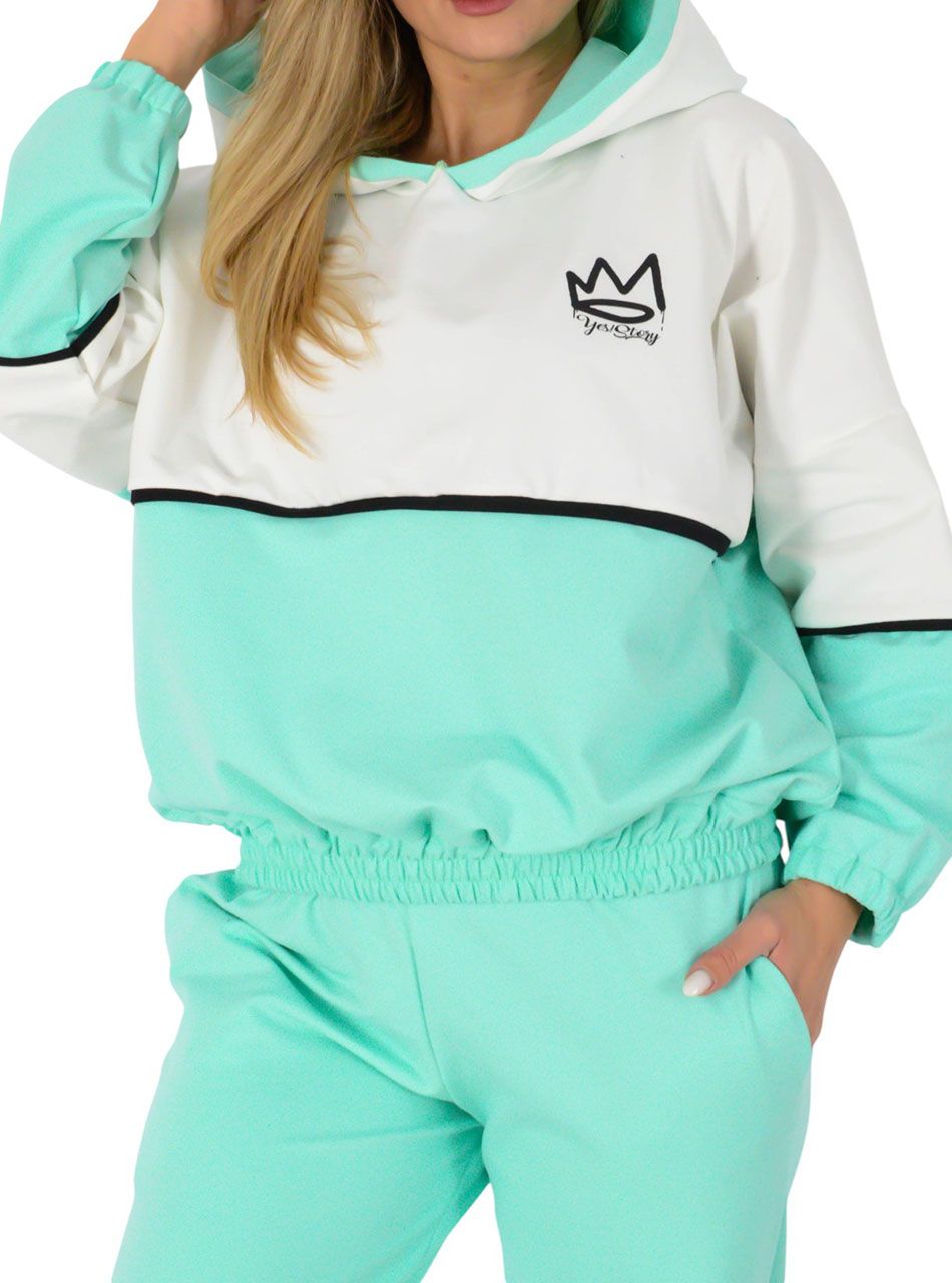 YesStory, kapucnis együttes (menta)