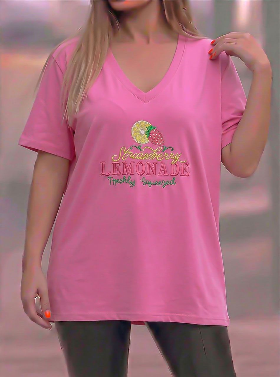 V nyakú, Lemonade felső (puncs)