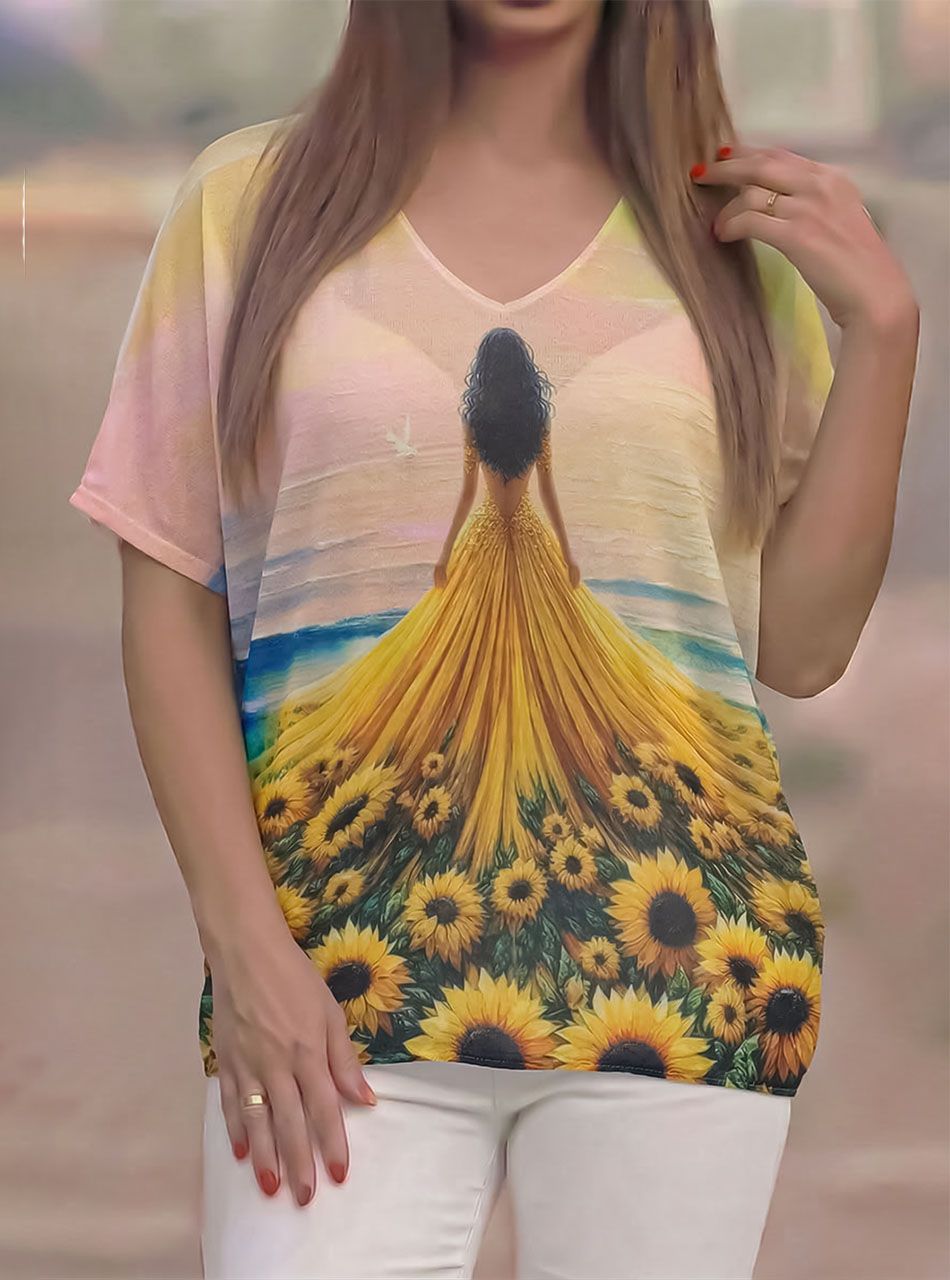 V nyakú, vékony-puha felső II.