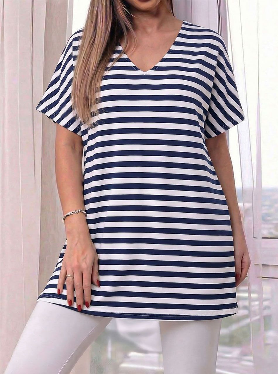 Hátul kötős, mintás tunika II.