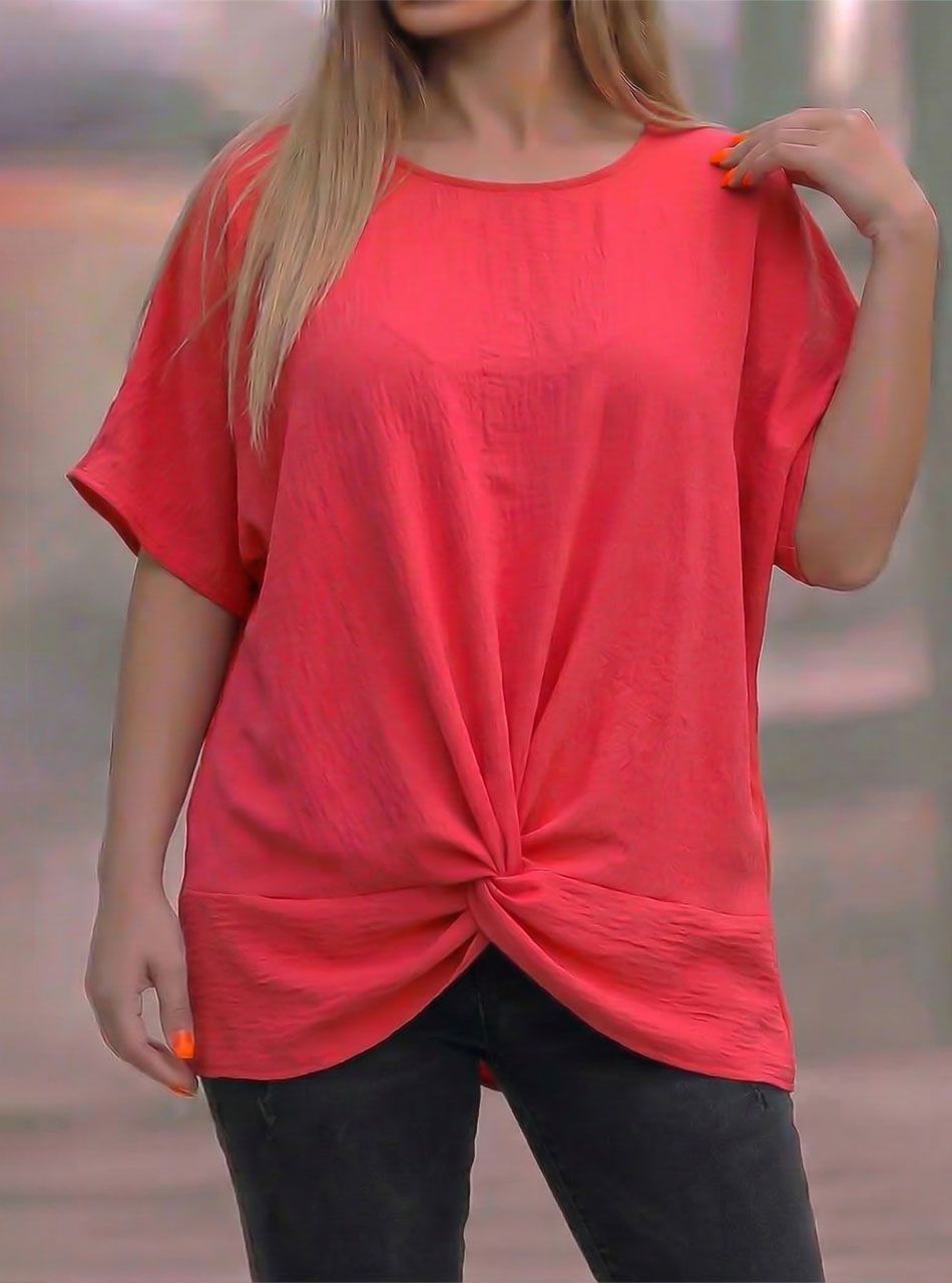 Csavart aljú, lenge felső (korall)