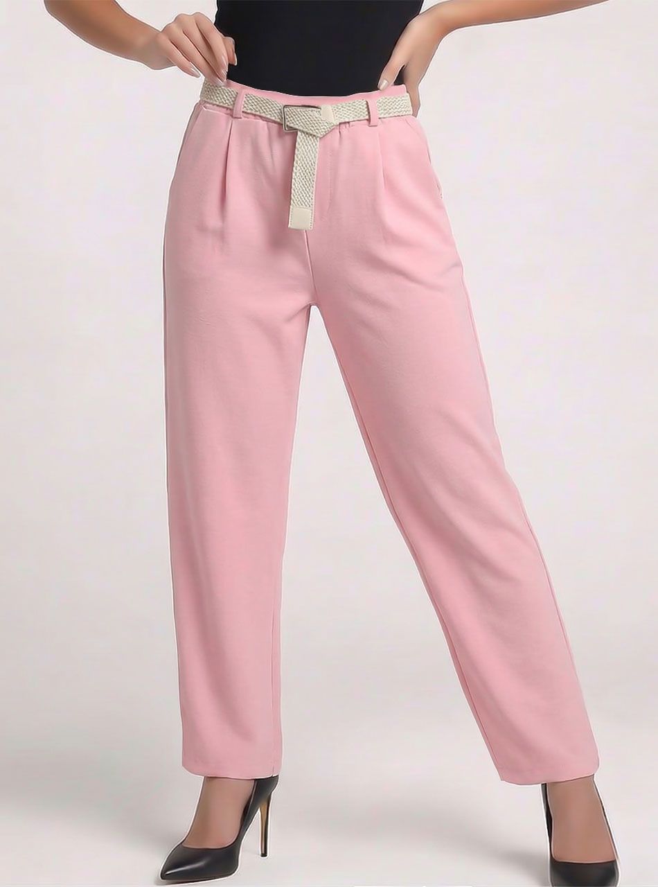 Ashley, zsebes nadrág övvel (rózsaszín)