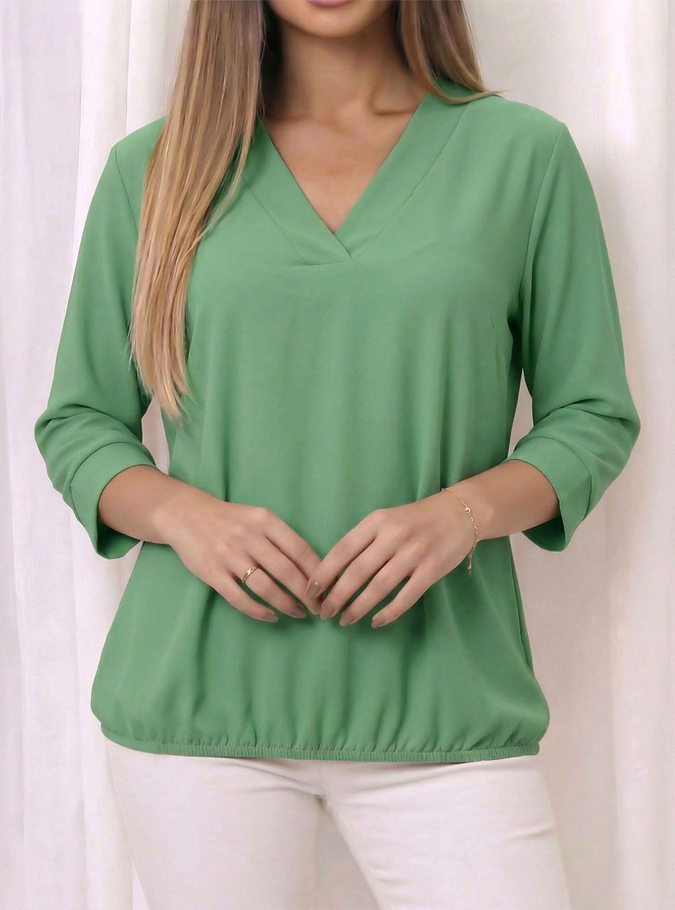 Holly, gumis aljú Vnyakú felső (zöld I.)