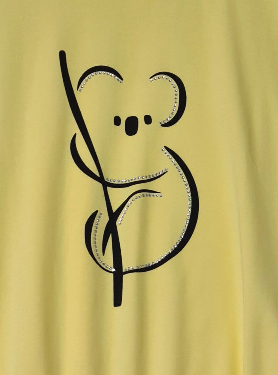 Passzés alú, koalás felső (sárga)