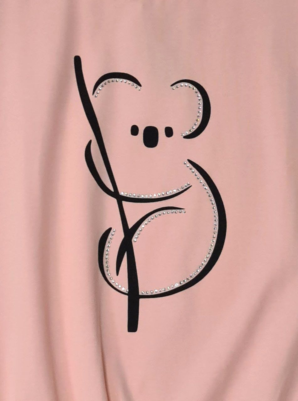 Passzés alú, koalás felső (barack)