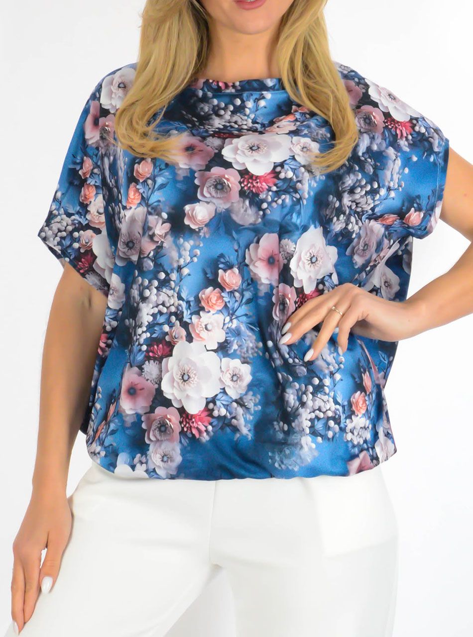 YesStory Gumis aljú mintás felső III.