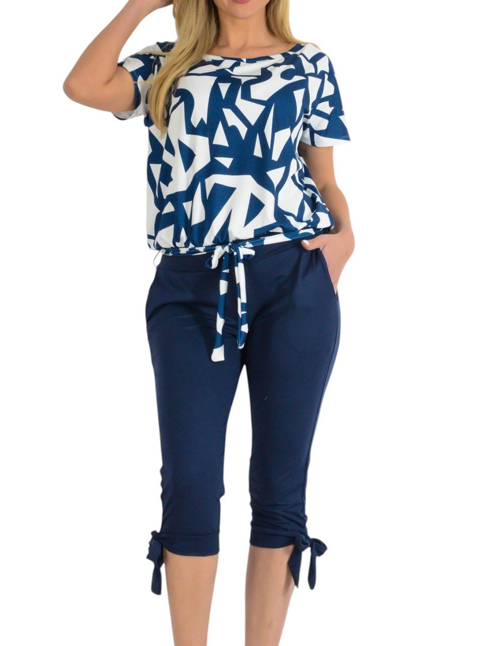 YesStory, alján kötős mintás overál V.