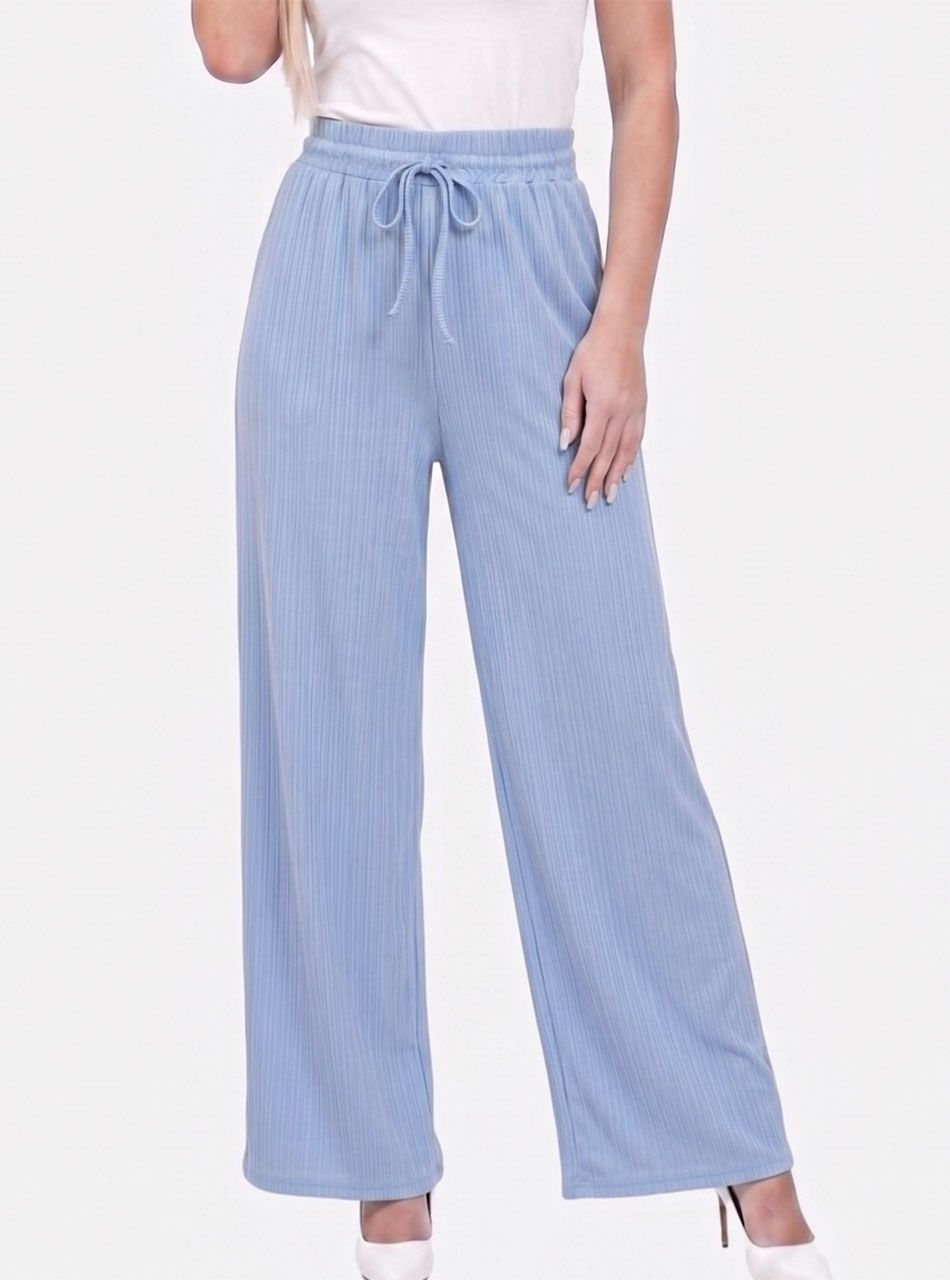 Sissy, gumis derekú lenge nadrág (világoskék)