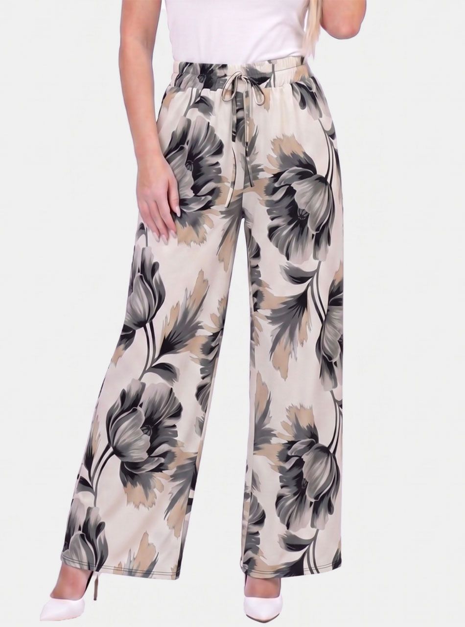 Gumis derekú, mintás zsebes nadrág VI.