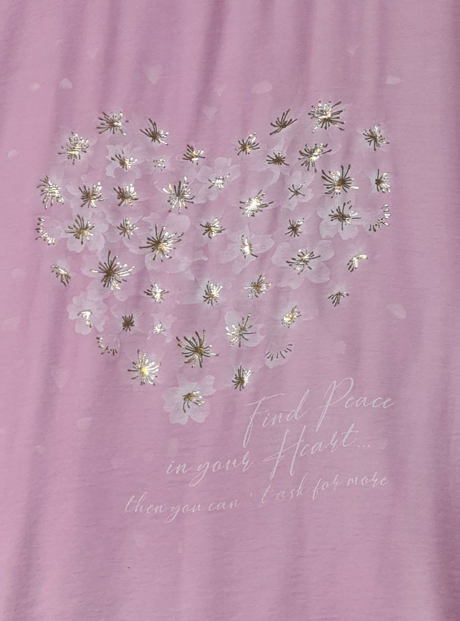 Virág mintás tunika (rózsaszín)